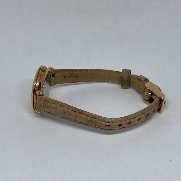 Fossil Jacqueline ES3802 Women's Beige Leather Analog Dial Quartz Watch JK869 - Picture 9 of 12